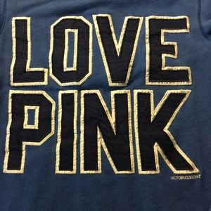 Victoria’s Secret Pink Blue Zip Hoodie
